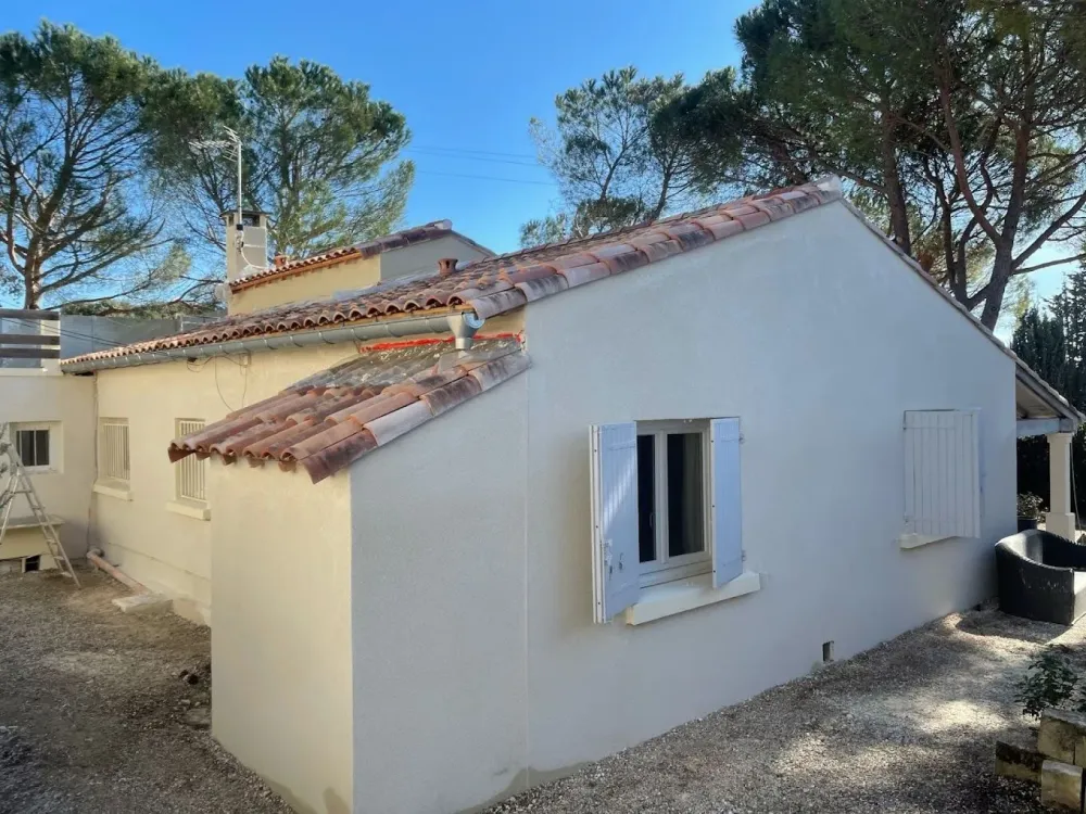 Façadier près de Rochefort-du-Gard